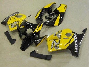 Best 1988-1989 Yellow Black Honda CBR250RR MC19 Bike Fairings