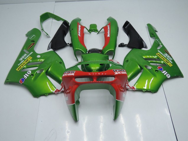 Best 1994-1997 Green Red Kawasaki ZX9R Motorbike Fairing Kits Best 1994-1997 Green Red Kawasaki ZX9R Motorbike Fairing Kits