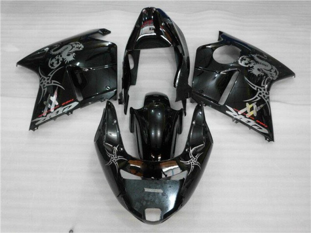 Best 1996-2007 Black Honda CBR1100XX Bike Fairing Kit Best 1996-2007 Black Honda CBR1100XX Bike Fairing Kit