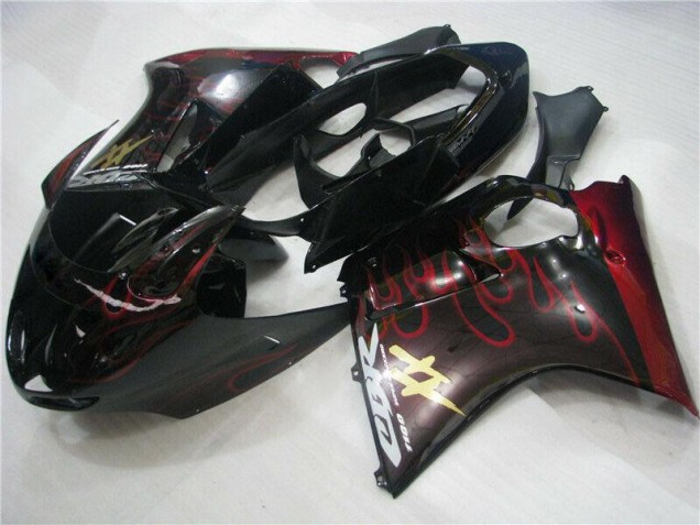 Best 1996-2007 Red Flame Honda CBR1100XX Motor Fairings Best 1996-2007 Red Flame Honda CBR1100XX Motor Fairings
