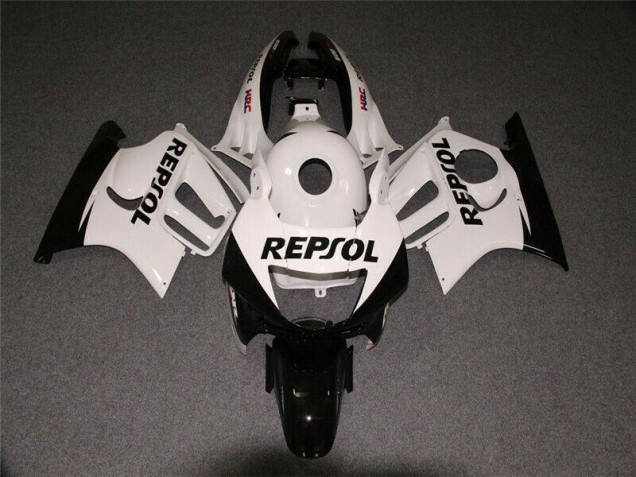 Best 1995-1998 White Black Repsol Honda CBR600 F3 Motorcycle Bodywork Best 1995-1998 White Black Repsol Honda CBR600 F3 Motorcycle Bodywork