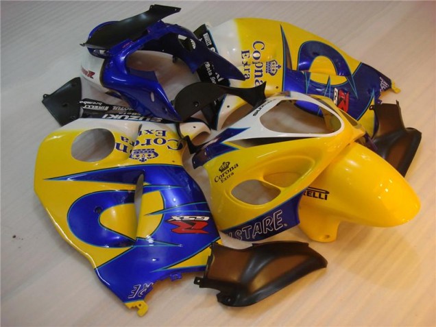 Best 1996-2007 Ellow Blue Suzuki GSXR 1300 Hayabusa Bike Fairings Best 1996-2007 Ellow Blue Suzuki GSXR 1300 Hayabusa Bike Fairings