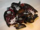 Best 1996-2007 Black Red Flame Suzuki GSXR 1300 Hayabusa Motorbike Fairing Best 1996-2007 Black Red Flame Suzuki GSXR 1300 Hayabusa Motorbike Fairing