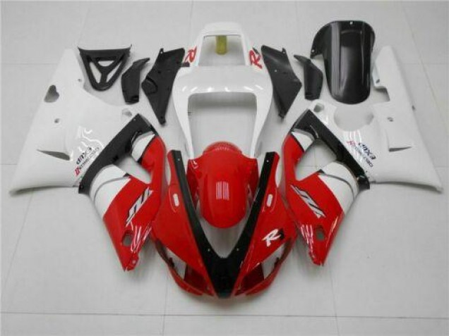 Best 1998-1999 Red White Yamaha YZF R1 Motorcycle Replacement Fairings Best 1998-1999 Red White Yamaha YZF R1 Motorcycle Replacement Fairings