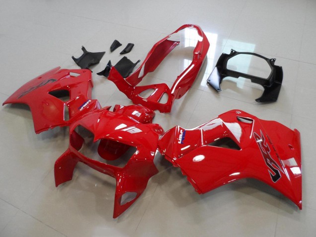 Best 1998-2001 Red Honda VFR800 Moto Fairings Best 1998-2001 Red Honda VFR800 Moto Fairings