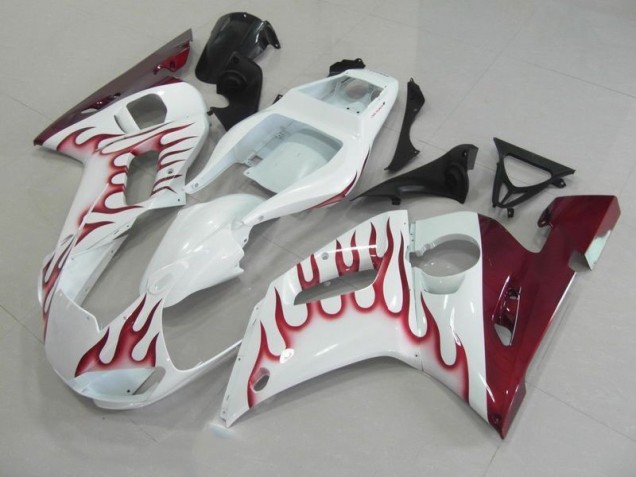Best 1998-2002 Red Flame Yamaha YZF R6 Motorcycle Fairing Best 1998-2002 Red Flame Yamaha YZF R6 Motorcycle Fairing