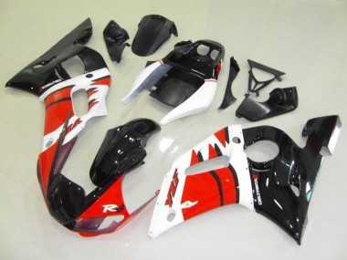 Best 1998-2002 Red White Black Yamaha YZF R6 Motorbike Fairing