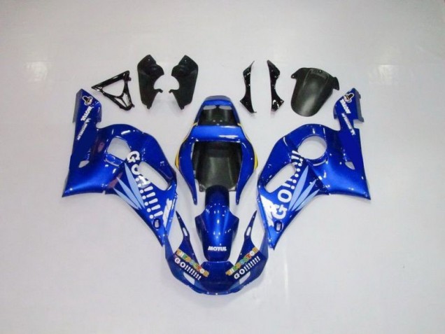 Best 1998-2002 Blue White Go Motul Yamaha YZF R6 Motorcycle Bodywork Best 1998-2002 Blue White Go Motul Yamaha YZF R6 Motorcycle Bodywork