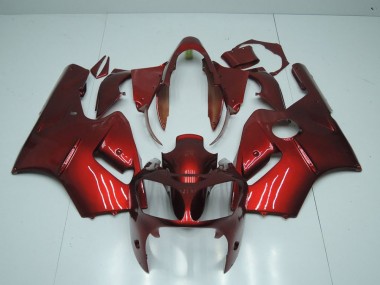 Best 2000-2001 Red Kawasaki ZX12R Motorbike Fairing