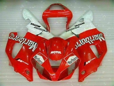 Best 2000-2001 Red Yamaha YZF R1 Motorcycle Replacement Fairings & Bodywork