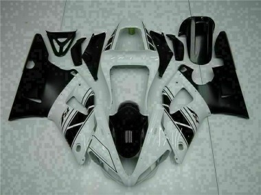 Best 2000-2001 White Yamaha YZF R1 Motorbike Fairing & Bodywork