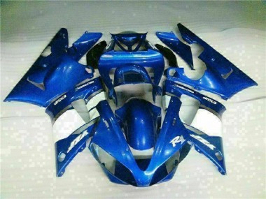 Best 2000-2001 Blue Yamaha YZF R1 Motor Fairings