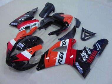 Best 2000-2001 Repsol Yamaha YZF R1 Bike Fairing Kit