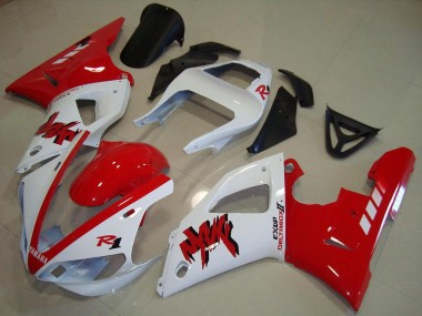 Best 2000-2001 Red Original Yamaha YZF R1 Motorbike Fairing Kits