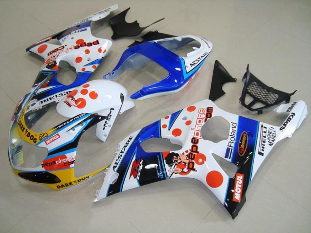 Best 2000-2002 Pepe Phone Suzuki GSXR 1000 Motorcylce Fairings Best 2000-2002 Pepe Phone Suzuki GSXR 1000 Motorcylce Fairings