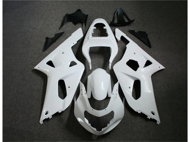 Best 2001-2003 White Suzuki GSXR 600/750 Motorcycle Fairing Best 2001-2003 White Suzuki GSXR 600/750 Motorcycle Fairing