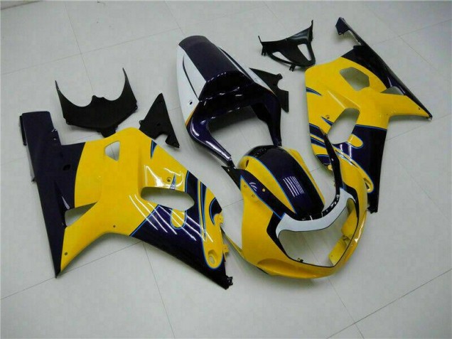 Best 2001-2003 Yellow Suzuki GSXR 600/750 Bike Fairings Best 2001-2003 Yellow Suzuki GSXR 600/750 Bike Fairings