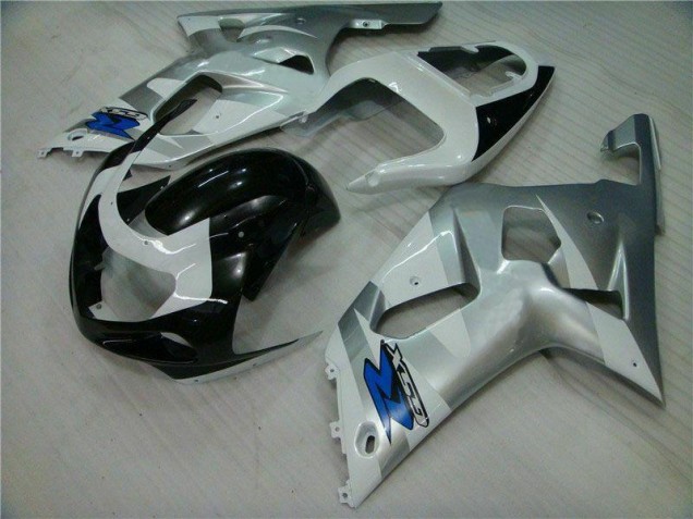 Best 2001-2003 Silver Black Suzuki GSXR 600/750 Motorbike Fairing Kits Best 2001-2003 Silver Black Suzuki GSXR 600/750 Motorbike Fairing Kits