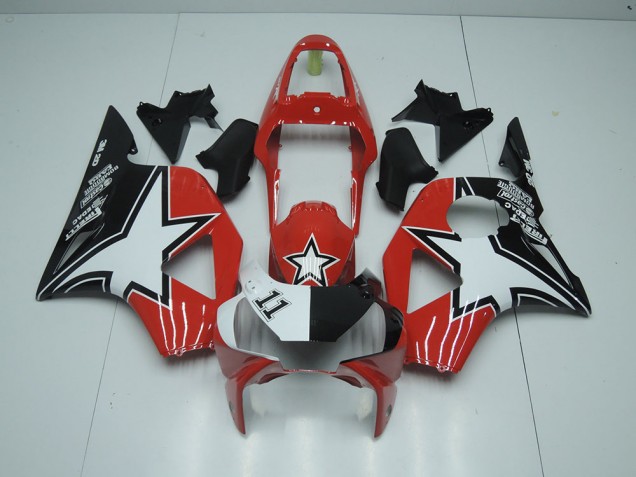 Best 2002-2003 Black Red Star Honda CBR900RR 954 Motorcycle Fairings Kits Best 2002-2003 Black Red Star Honda CBR900RR 954 Motorcycle Fairings Kits