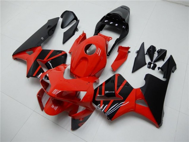 Best 2003-2004 Red Black Honda CBR600RR Motor Bike Fairings Best 2003-2004 Red Black Honda CBR600RR Motor Bike Fairings