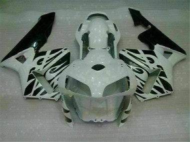 Best 2003-2004 White Honda CBR600RR Motorcyle Fairings