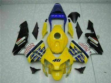 Best 2003-2004 Yellow Honda CBR600RR Motorcyle Fairings