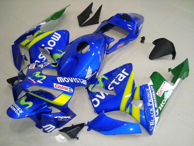 Best 2003-2004 Movistar Honda CBR600RR Motorcycle Fairing Kit Best 2003-2004 Movistar Honda CBR600RR Motorcycle Fairing Kit