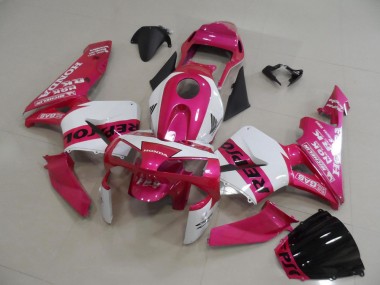Best 2003-2004 Pink Repsol Honda CBR600RR Bike Fairings