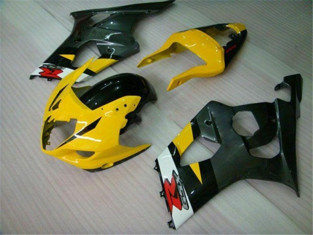 Best 2003-2004 Yellow Black Suzuki GSXR 1000 Motorcycle Fairings Kit Best 2003-2004 Yellow Black Suzuki GSXR 1000 Motorcycle Fairings Kit