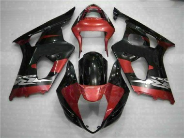 Best 2003-2004 Red Black Suzuki GSXR 1000 Motorcycle Fairing Kits