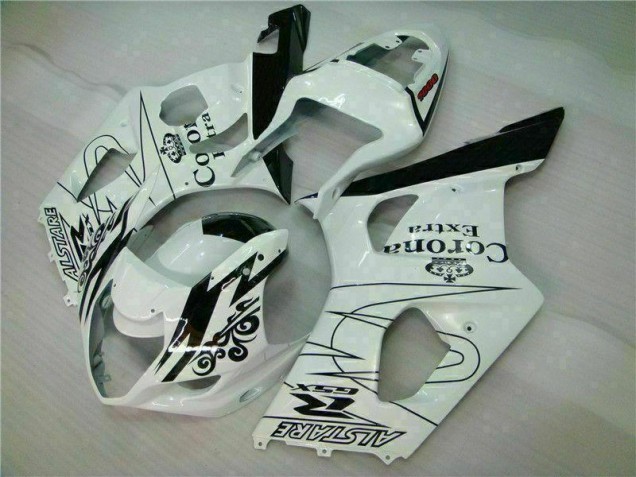 Best 2003-2004 White Suzuki GSXR 1000 Motor Bike Fairings Best 2003-2004 White Suzuki GSXR 1000 Motor Bike Fairings