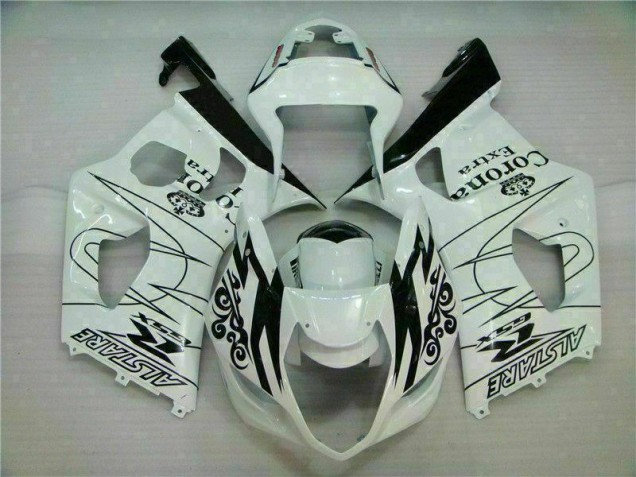 Best 2003-2004 White Suzuki GSXR 1000 Motor Bike Fairings Best 2003-2004 White Suzuki GSXR 1000 Motor Bike Fairings