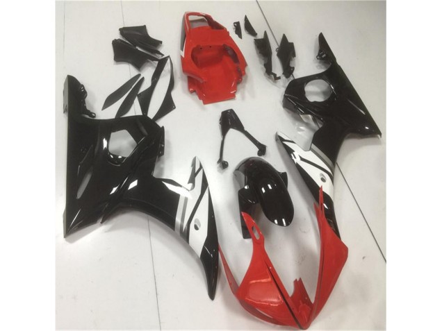Best 2003-2005 Red Black White Yamaha YZF R6 Motorbike Fairings Best 2003-2005 Red Black White Yamaha YZF R6 Motorbike Fairings