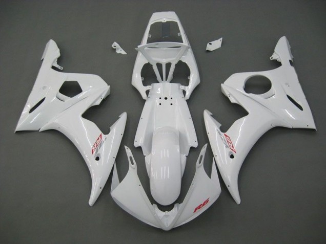 Best 2003-2005 White Yamaha YZF R6 Motorbike Fairings Best 2003-2005 White Yamaha YZF R6 Motorbike Fairings