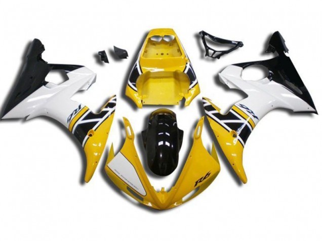 Best 2003-2005 Yellow Yamaha YZF R6 Bike Fairings Best 2003-2005 Yellow Yamaha YZF R6 Bike Fairings