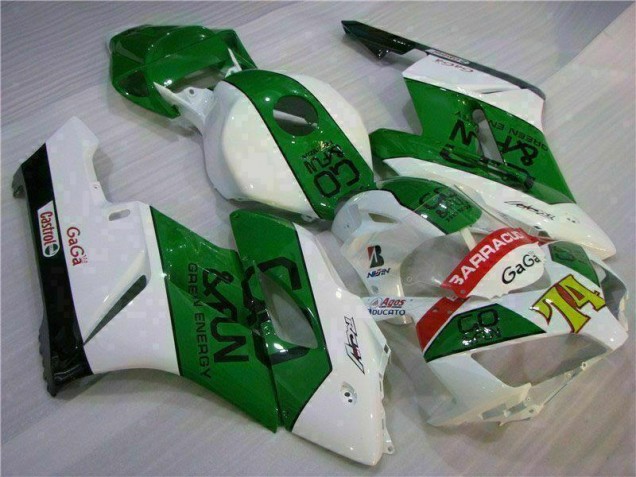Best 2004-2005 Green White Honda CBR1000RR Motorcycle Fairing Best 2004-2005 Green White Honda CBR1000RR Motorcycle Fairing