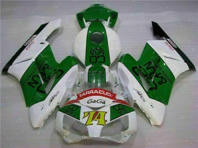 Best 2004-2005 Green White Honda CBR1000RR Motorcycle Fairing Best 2004-2005 Green White Honda CBR1000RR Motorcycle Fairing