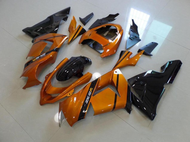 Best 2003-2005 Gold Black Kawasaki ZX10R Bike Fairing Best 2003-2005 Gold Black Kawasaki ZX10R Bike Fairing