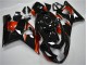 Best 2004-2005 Orange Black Suzuki GSXR 600/750 Motor Bike Fairings