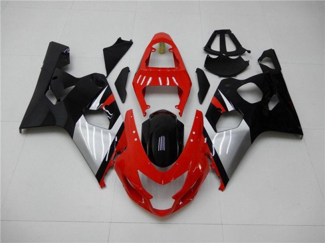 Best 2004-2005 Red Black Suzuki GSXR 600/750 Motorbike Fairing Kits Best 2004-2005 Red Black Suzuki GSXR 600/750 Motorbike Fairing Kits