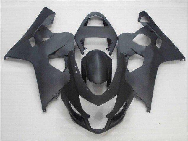 Best 2004-2005 Matte Black Suzuki GSXR 600/750 Motorcycle Replacement Fairings