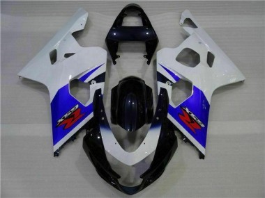Best 2004-2005 Blue White Suzuki GSXR 600/750 Motorcycle Replacement Fairings