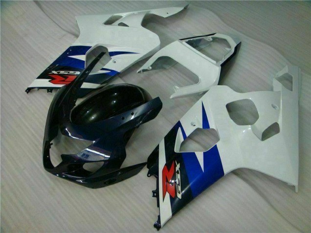 Best 2004-2005 White Black Suzuki GSXR 600/750 Motorcycle Fairing