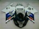 Best 2004-2005 White Black Suzuki GSXR 600/750 Motorcycle Fairing
