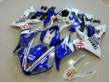 Best 2004-2006 Blue White Red Yamaha YZF R1 Motorcycle Fairings Kits