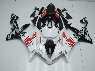 Best 2004-2006 White Black Stickers Yamaha YZF R1 Motorbike Fairing