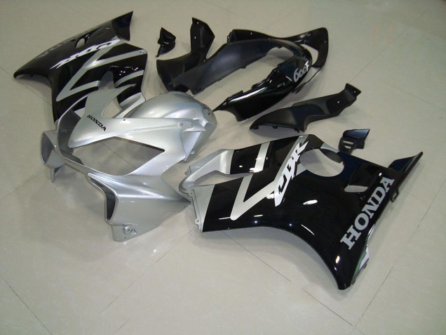 Best 2004-2007 Black Silver Honda CBR600 F4i Motorcycle Fairing Kits Best 2004-2007 Black Silver Honda CBR600 F4i Motorcycle Fairing Kits