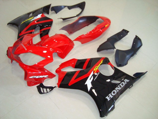Best 2004-2007 Red Black Red Tail Honda CBR600 F4i Replacement Fairings Best 2004-2007 Red Black Red Tail Honda CBR600 F4i Replacement Fairings