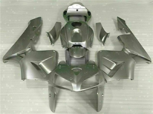 Best 2005-2006 Silver Honda CBR600RR Motorcycle Fairing Best 2005-2006 Silver Honda CBR600RR Motorcycle Fairing