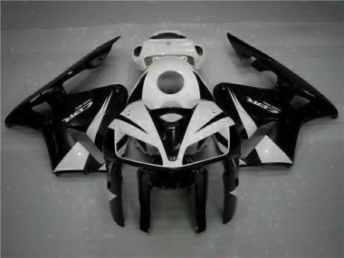 Best 2005-2006 Black Honda CBR600RR Motorcycle Fairing Kit